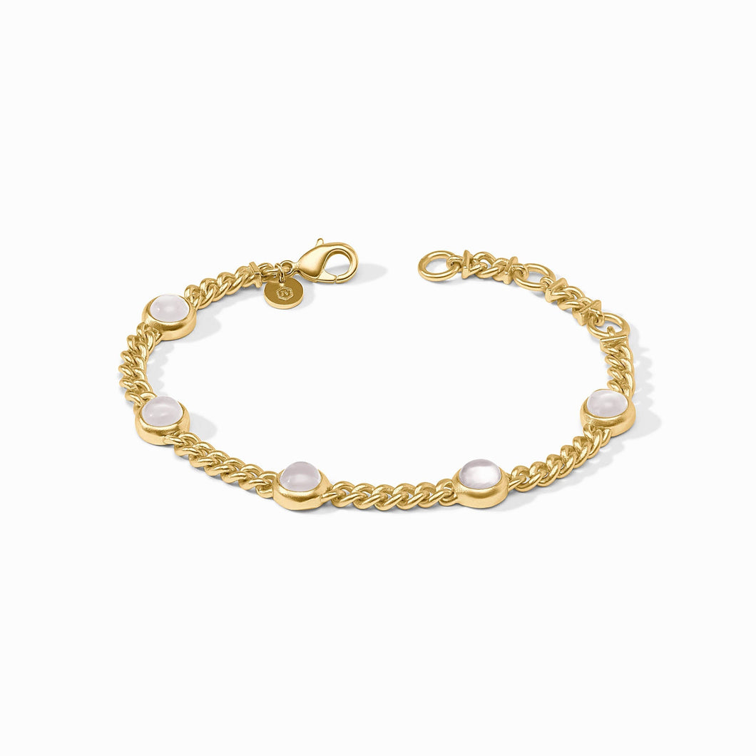 Dolce Delicate Bracelet, Iridescent Clear Crystal