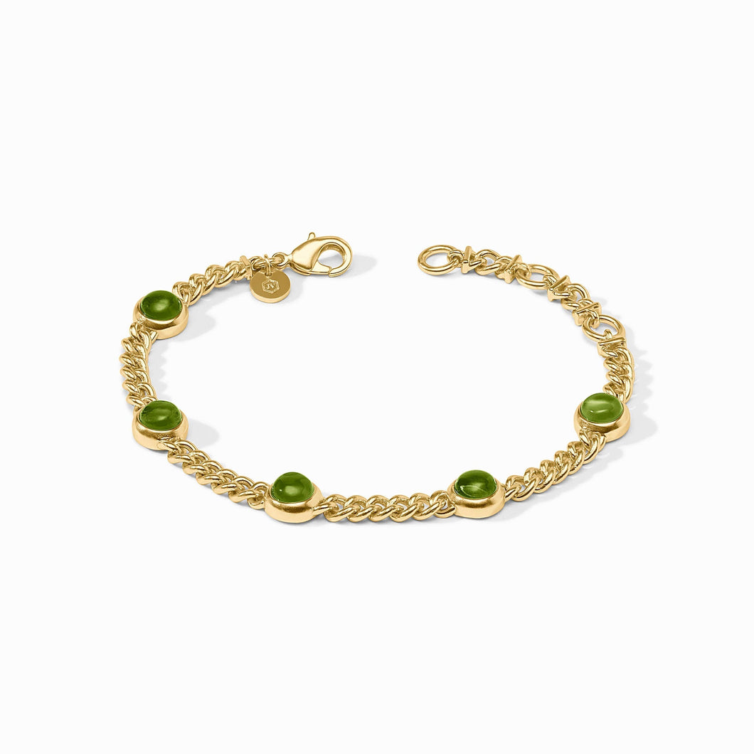 Dolce Delicate Bracelet, Iridescent Palmetto Green
