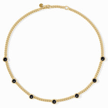 Load image into Gallery viewer, Dolce Delicate Station Necklace, Iridescent Clear Crystal
