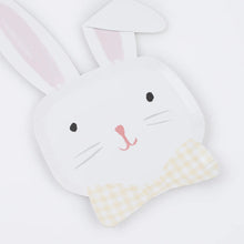 Load image into Gallery viewer, Easter Bunny Plates, 8 ct
