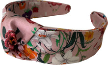 Load image into Gallery viewer, La Vie on Rose Italian Silk Knotted Headband
