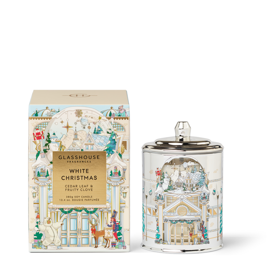 White Christmas, 13.4 oz Triple Scented Candle