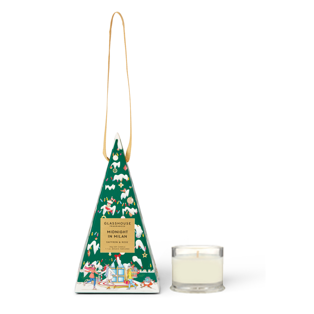 Midnight in Milan, 1.1 oz Christmas Bauble
