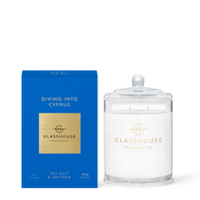 Load image into Gallery viewer, Diving Into Cyprus, 13.4oz Triple Scented Candle
