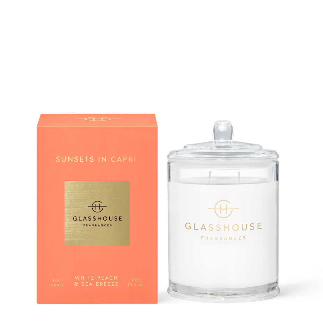 Sunsets in Capri, 13.4oz Triple Scented Candle