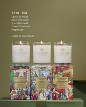 Load image into Gallery viewer, Mini Christmas Candle Trio
