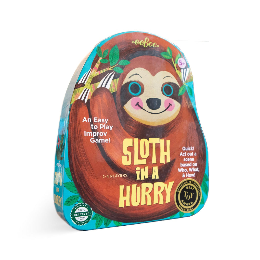 Sloth in a Hurry Shaped Spinner Game