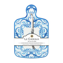 Load image into Gallery viewer, Mallorca Melamine Cheese Board with Knife

