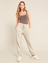 Load image into Gallery viewer, Unisex Cuffed Sweat Pants, Sand
