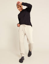 Load image into Gallery viewer, Unisex Cuffed Sweat Pants, Sand
