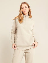 Load image into Gallery viewer, Unisex Quarter Zip Sweater, Sand
