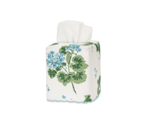 Load image into Gallery viewer, Geranium Linen Tissue Box Cover
