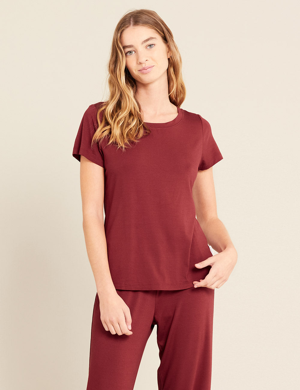Goodnight Sleep Tee, Ruby