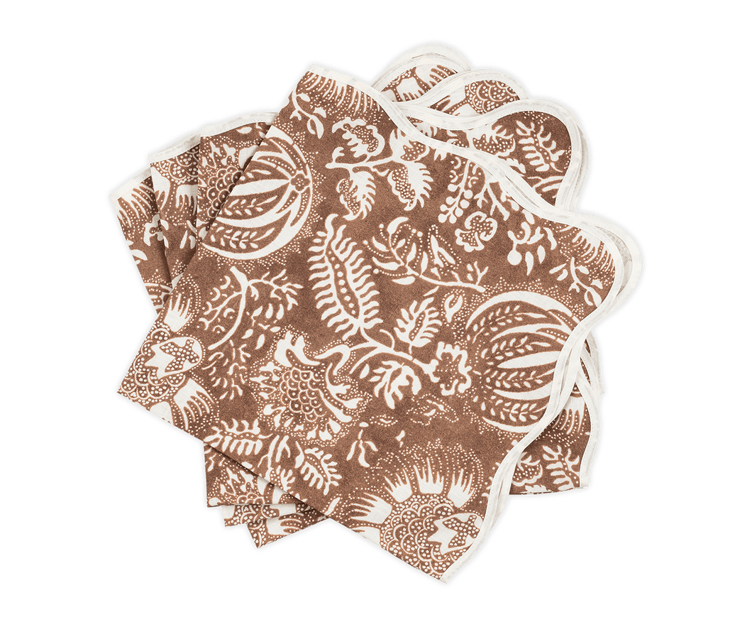 Granada Napkin, Set of 4 | Chestnut