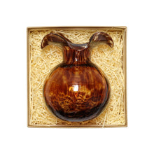 Load image into Gallery viewer, Hibiscus Bud Vase, Brown Tortoiseshell
