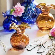 Load image into Gallery viewer, Hibiscus Bud Vase, Brown Tortoiseshell
