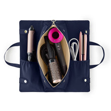 Load image into Gallery viewer, Hair Tools Bag - Navy/ Khaki
