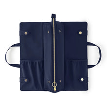 Load image into Gallery viewer, Hair Tools Bag - Navy/ Khaki
