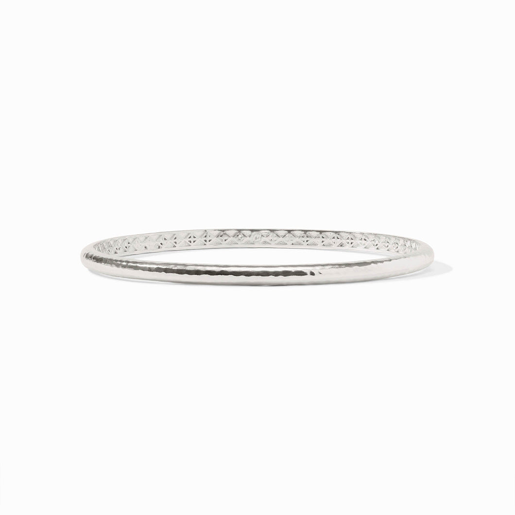 Havana Demi Bangle | Silver
