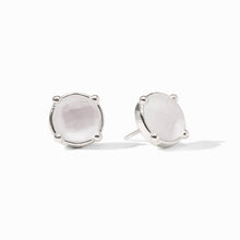 Load image into Gallery viewer, Honey Stud, Iridescent Crystal Clear | Silver

