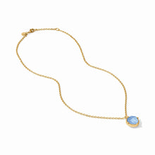 Load image into Gallery viewer, Honeybee Solitaire Necklace, Iridescent Strawberry
