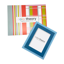 Load image into Gallery viewer, Tiered Denim Blue and Periwinkle 5x7 Frame
