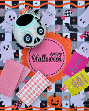Load image into Gallery viewer, Gingham and Ghosts Mahjong Mat
