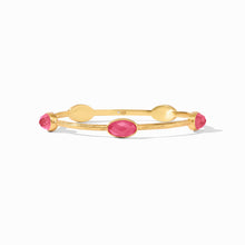 Load image into Gallery viewer, Ivy Stone Bangle, Iridescent Raspberry | S
