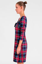 Load image into Gallery viewer, Bowtastic Dress, Stewart Plaid | Black
