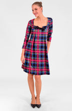 Load image into Gallery viewer, Bowtastic Dress, Stewart Plaid | Black
