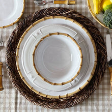 Load image into Gallery viewer, Classic Bamboo Natural Dinner Plate
