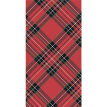 Load image into Gallery viewer, Red Plaid Guest Napkin, 16 Ct
