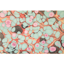 Load image into Gallery viewer, Seafoam &amp; Red Stone Marbled Placemat, 12 Sheets
