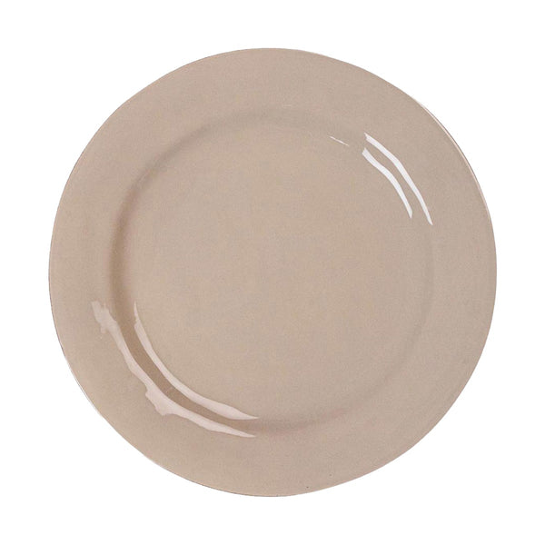 Puro Dinner Plate, Taupe