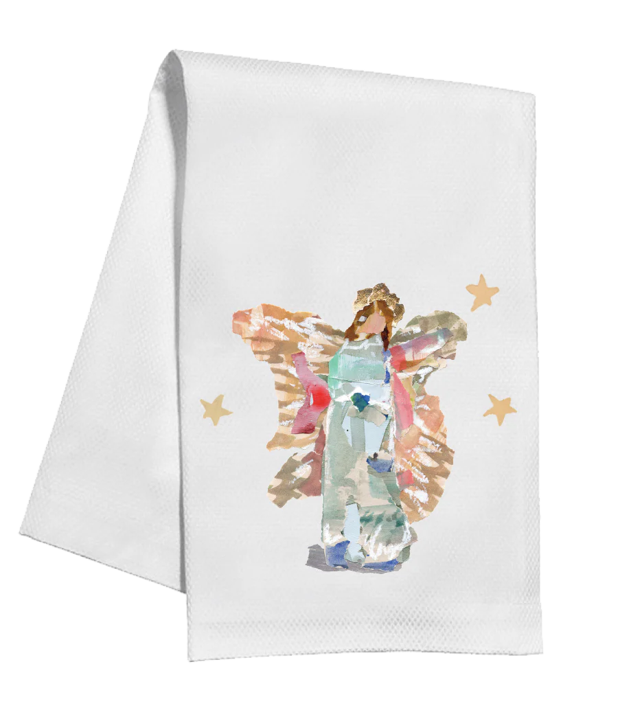 Lauren Dunn Blue Angel Kitchen Towel