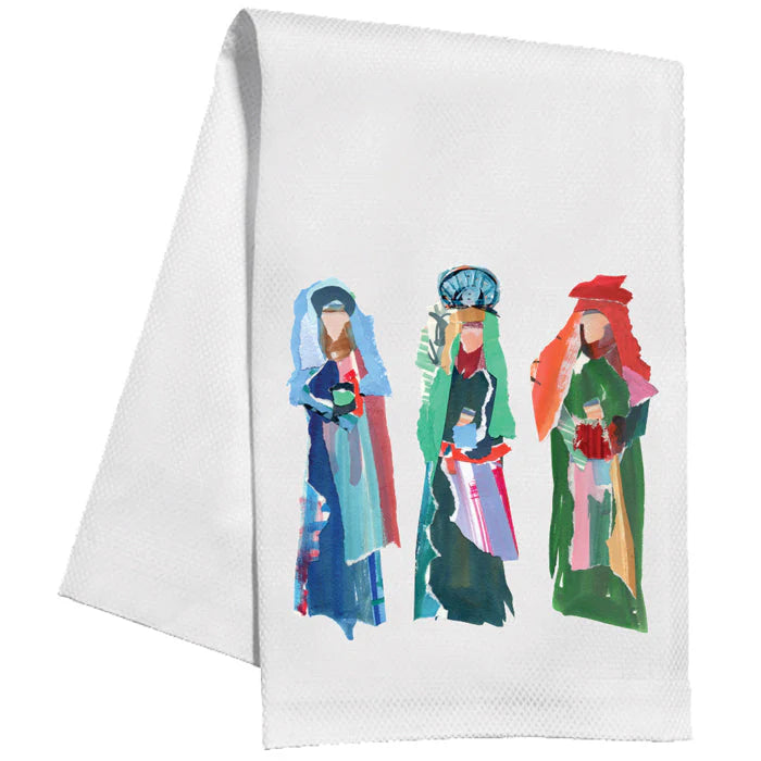 Lauren Dunn Wisemen Trio Kitchen Towel