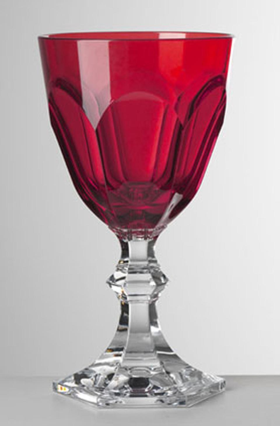 Dolce Vita Water Glass, Red