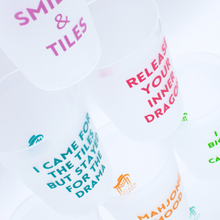 Load image into Gallery viewer, Mahjong Frosted Cups | 10 ct, Assorted
