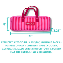 Load image into Gallery viewer, Mahjong Rack Bag, Ikat | Blue
