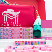 Load image into Gallery viewer, MINI TRAVEL MAHJONG | Mini Anywhere Series | Pink
