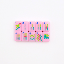Load image into Gallery viewer, MINI TRAVEL MAHJONG | Mini Anywhere Series | Pink
