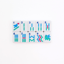 Load image into Gallery viewer, MINI TRAVEL MAHJONG | Mini Anywhere Series | White
