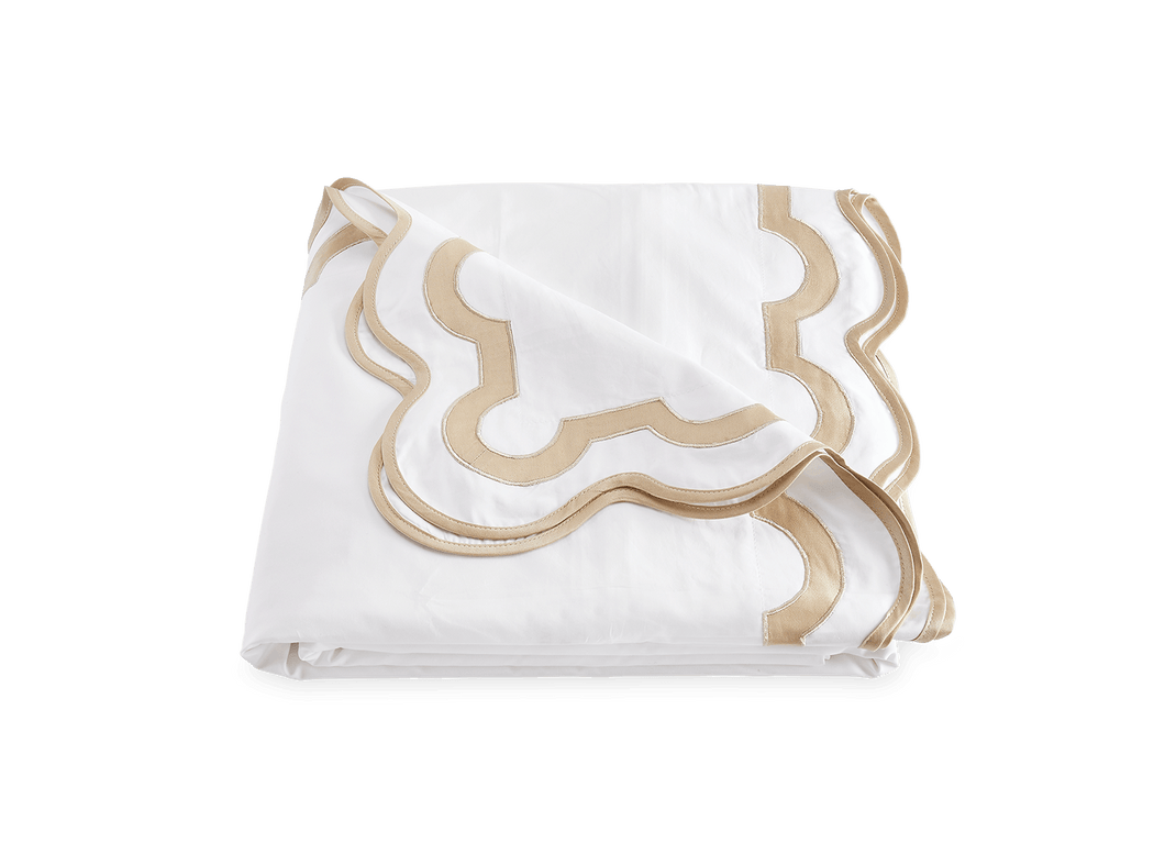 Mirasol King Duvet Cover, Champagne