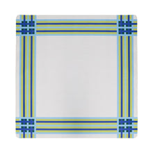Load image into Gallery viewer, Mod Bird Bam &amp; Plaid Double-Sided Mahjong Mat
