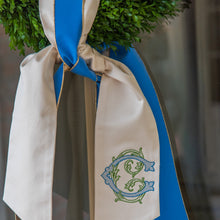 Load image into Gallery viewer, Sky Blue Suede Velvet Ribbon, 4"
