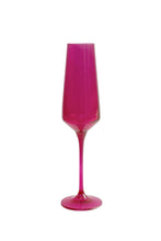 Load image into Gallery viewer, Fuchsia Champagne Flute
