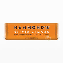 Load image into Gallery viewer, Salted Almond Dark Chocolate Bar
