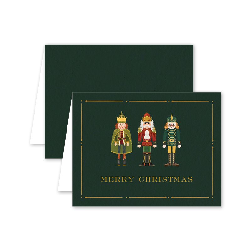 Swedish Christmas Holiday Cards, Boxed Set of 8