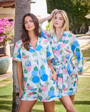 Load image into Gallery viewer, Short PJ Set, Hydrangea Honeymoon
