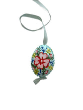 Load image into Gallery viewer, Floral Bouquet Decorated Easter Egg, Pool
